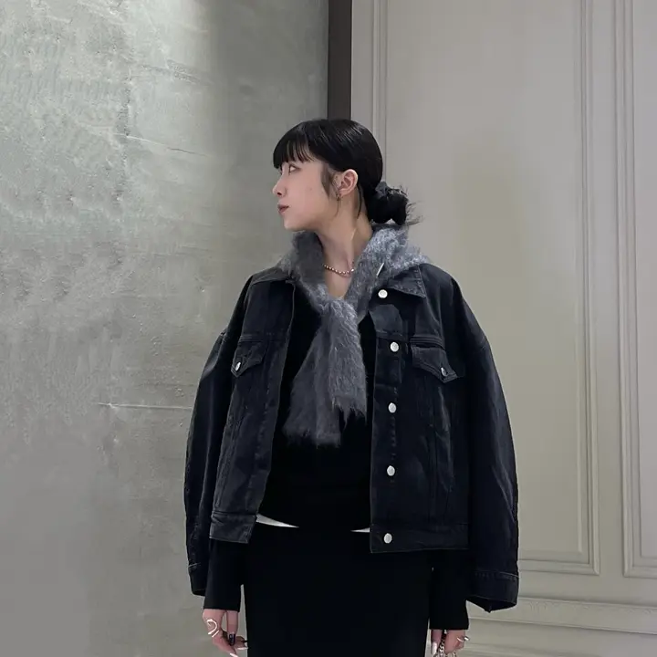 FETICO(フェティコ)】 MOHAIR KNIT SHORT CARDIGAN｜PARIGOT ONLINE