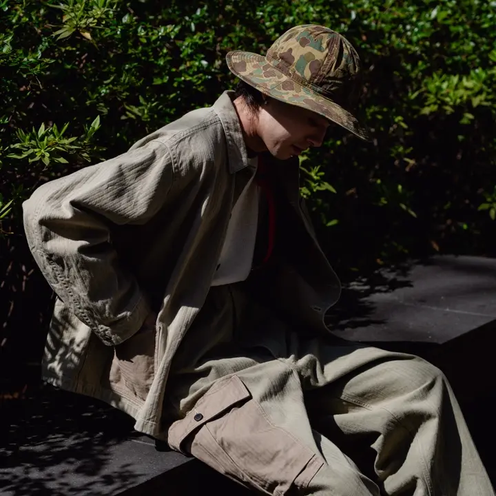 着込むほどに深まるLYBRO》JK02-01 SHORT ANGLED JACKET - DUCK CANVAS