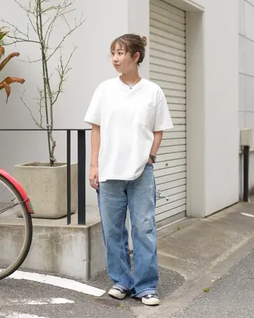 WAIPER.inc 1-Pack クルーネック S/S ポケットTシャツ MADE IN JAPAN