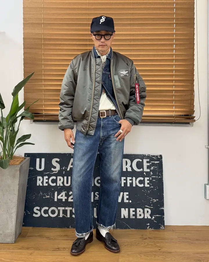 ALPHA アルファ HERITAGE COLLECTION 797-5252026 WAIPER別注 VINTAGE