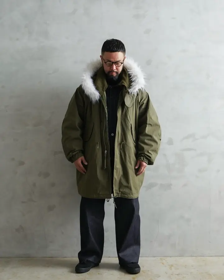 WAIPER.inc 米軍 M-65 フィッシュテールパーカー PRIMALOFTライナー