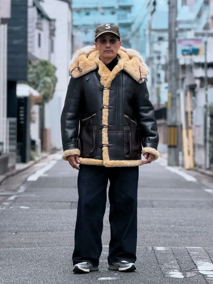 Y'2 LEATHER ワイツーレザー COLOMER MOUTON Type B-7 フライト