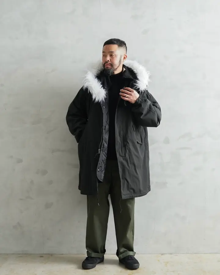 WAIPER.inc 米軍 M-65 フィッシュテールパーカー PRIMALOFTライナー