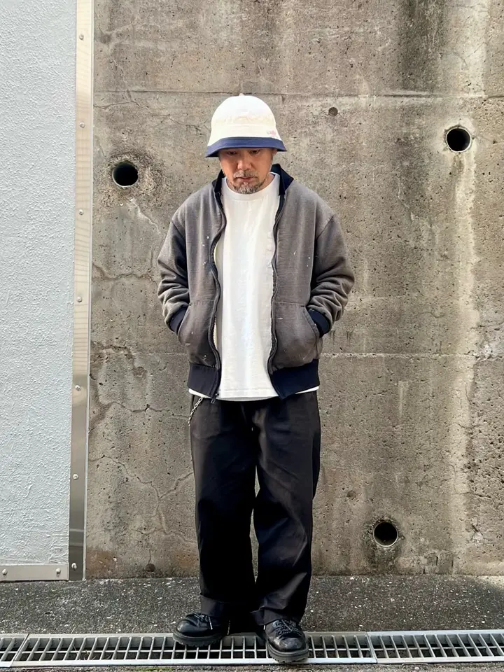 40sセーラーハット usnavy スペシャルヴィンテージ stencil WAIPER.inc 米軍 U.S.NAVY セーラーハット STENCIL USNA VINTAGE【WP1118】 ミリタリーファッション