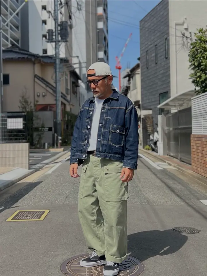 WAIPER.inc 米軍 1940's U.S.M.C. P-44 HBT モンキーパンツ【WP1049