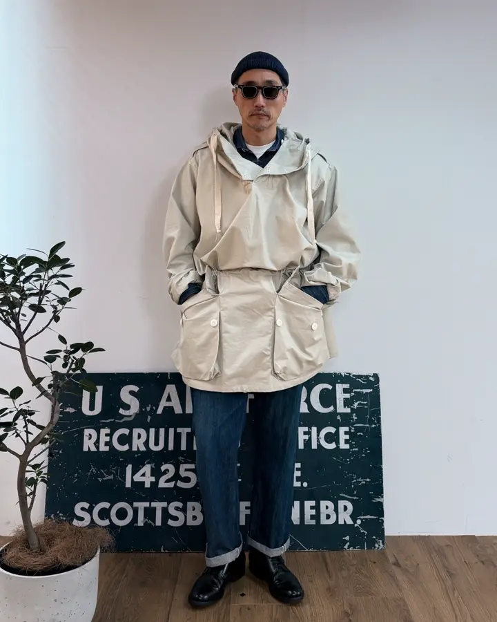 スウェーデン軍 M-39 コットン アノラック スノーカモパーカー MILITARY（ミリタリー） 実物 新品 デッドストック スウェーデン軍 M
