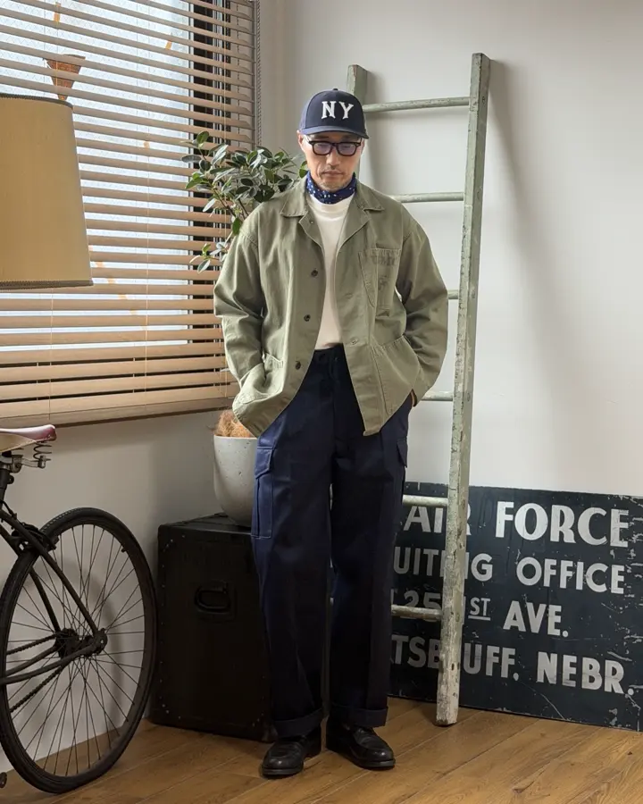 希少 実物 新品 デッドストック イギリス軍 Royal Navy カーゴパンツ