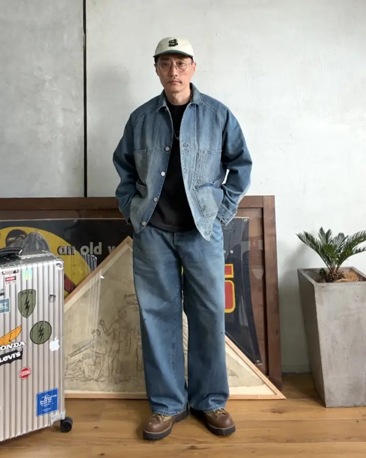 AUTHEN オーセン AUT-094-002 VINTAGE ENGINEER JACKET デニム