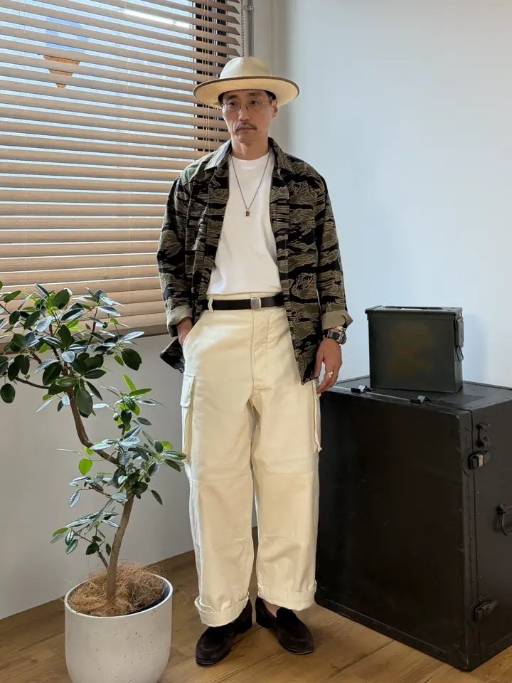WAIPER.inc フランス軍 M-47 カーゴパンツ 前期型 コットン製【WP93