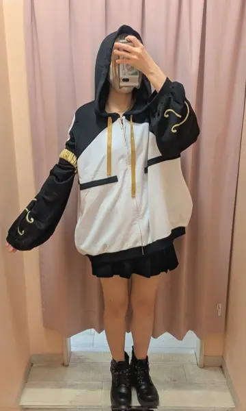 転生したらスライムだった件×コラボ ミリムイメージ袖ゴム付きパーカー