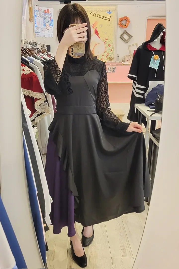 【みこし】雨氣 貝殻イヤリングとワンピース シャーリング2WAYワンピース | ロングワンピース | NOELA OFFICIAL