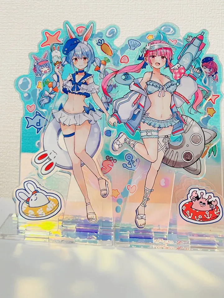 ホログラム加工・オーロラアクリルスタンド（アクスタ）を1個から作成