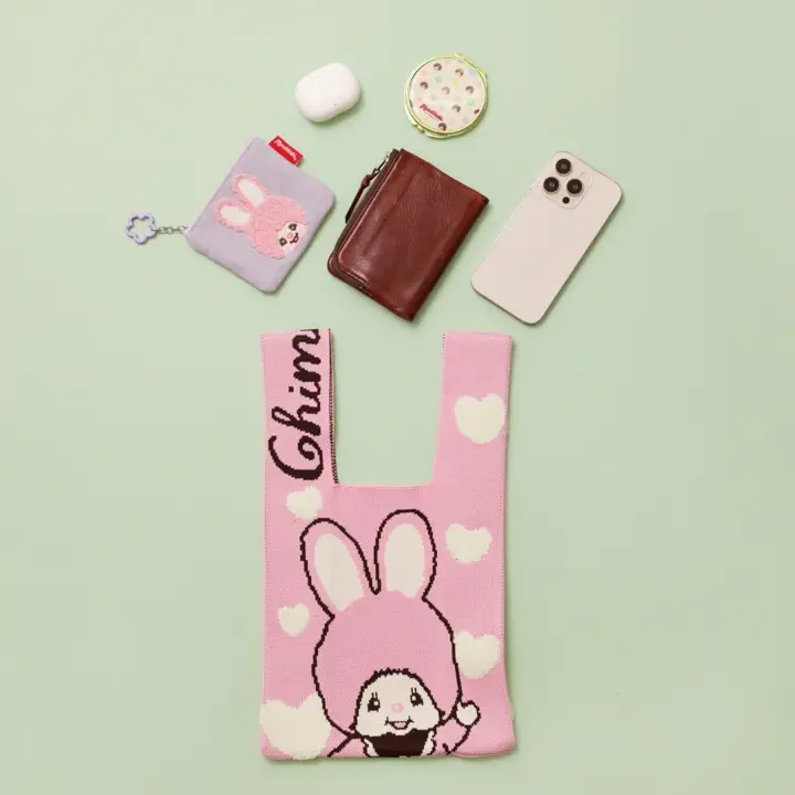 モンチッチ ニットバッグ S レディース AMN-02 AM-014 Monchhichi