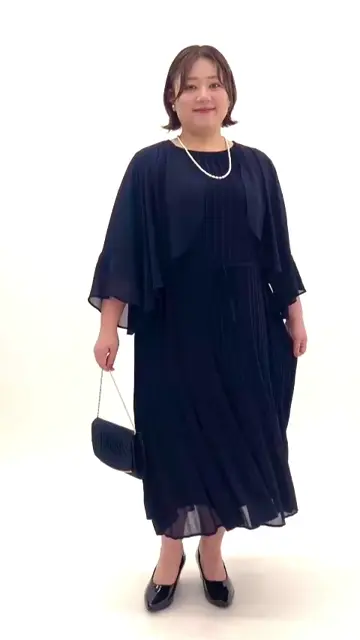 大きいサイズ/11号サイズあり】プリーツワンピース(ワンピース) | eur3