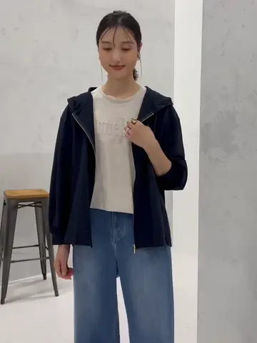 yueqi qi パーカー　Poet Sleeves Lace Hood 高機能.超撥水パーカー | MFAVY