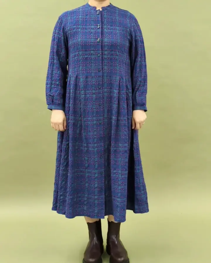 Mapa チェックワンピース(ワンピース) | Jocomomola(ホコモモラ