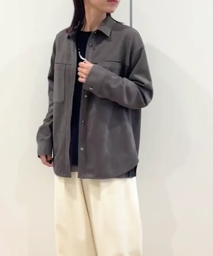 日本製]コーデュロイシャツジャケット(ブラウス・シャツ) | GEORGES