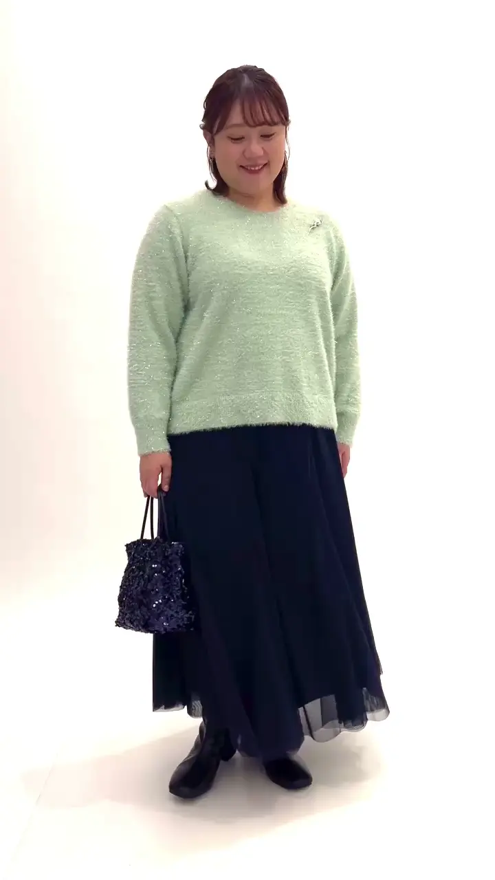 大きいサイズ】チュールスカート(ロング・マキシ丈スカート) | eur3