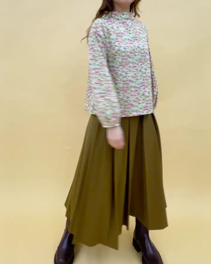 Rocinante フラワープリント裏毛カットソー(カットソー・Tシャツ