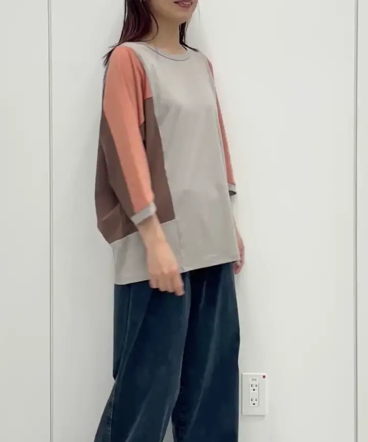 7分袖ドルマンスリーブプルオーバー(カットソー・Tシャツ) | GEORGES