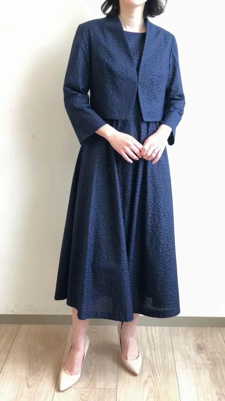フラワー総刺繡ボレロジャケット(ノーカラージャケット) | Sybilla