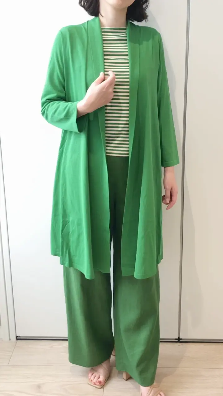 アイスコットンロングカーディガン(カーディガン) | Sybilla(シビラ
