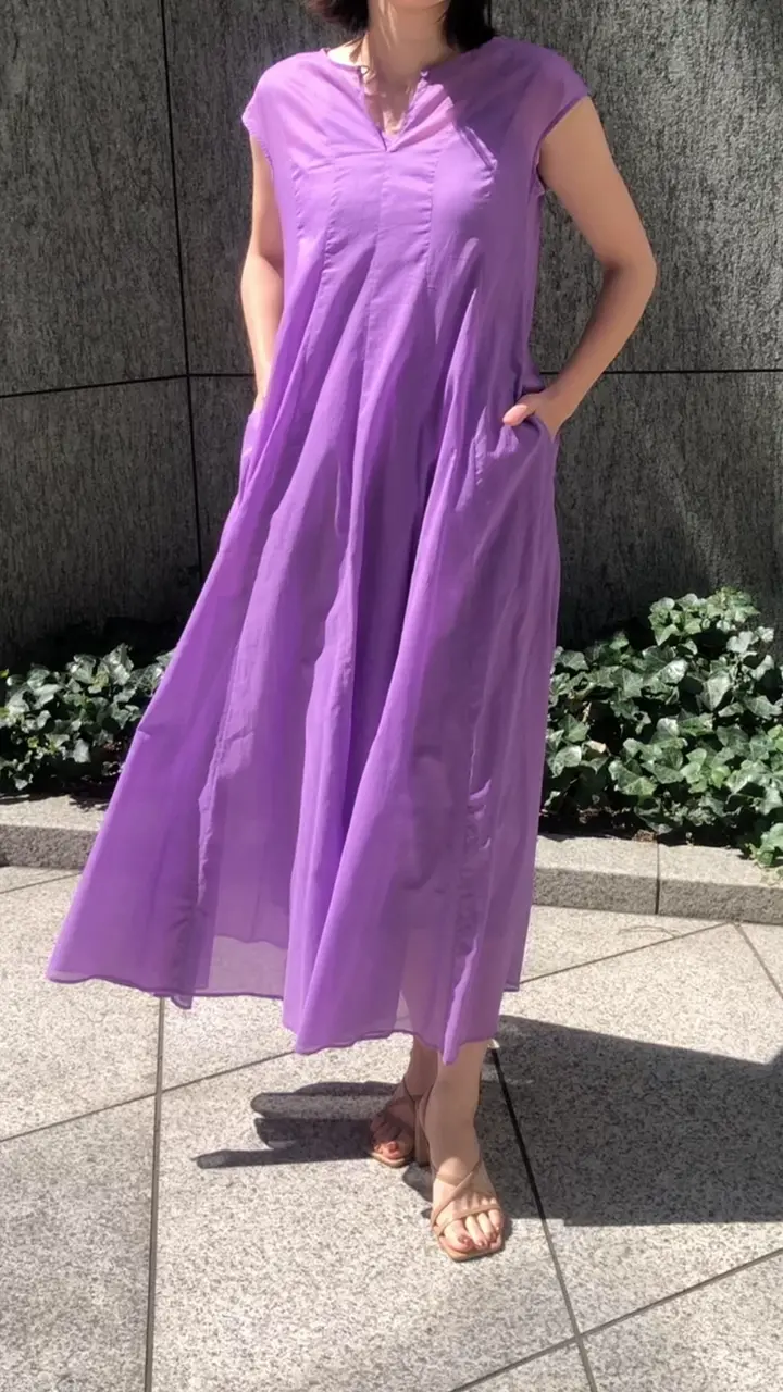 コットンローンシアードレス(ドレス) | S sybilla(エス バイ シビラ