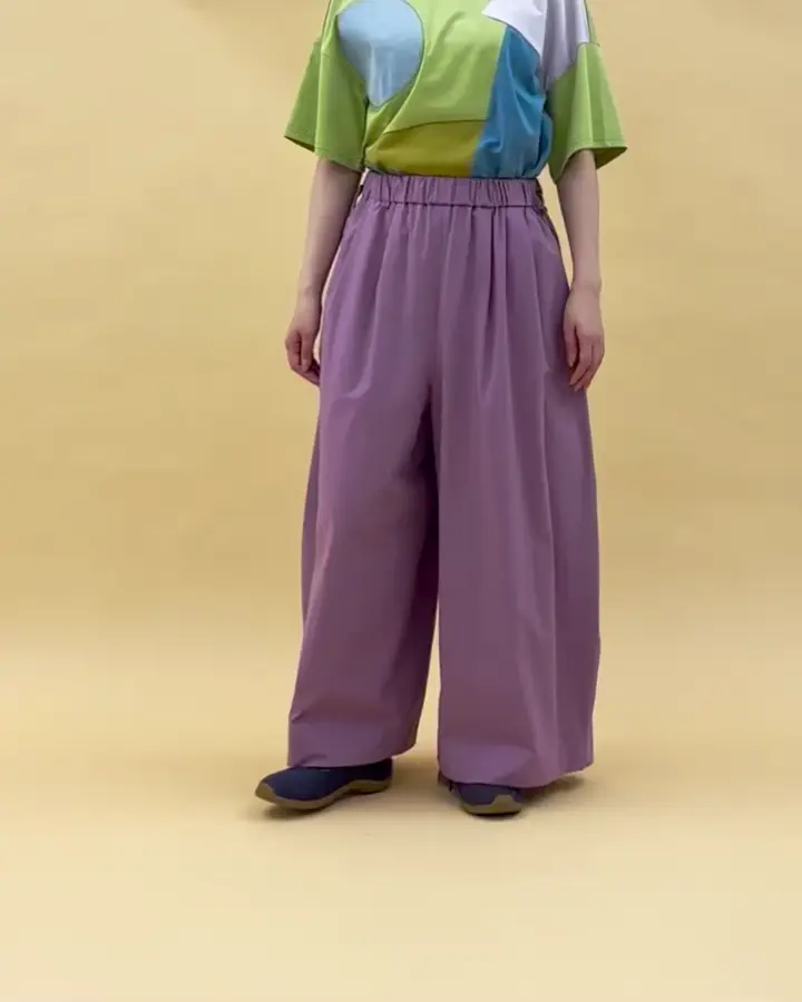 Fuerte ワイドパンツ(ガウチョ・ワイドパンツ) | Jocomomola