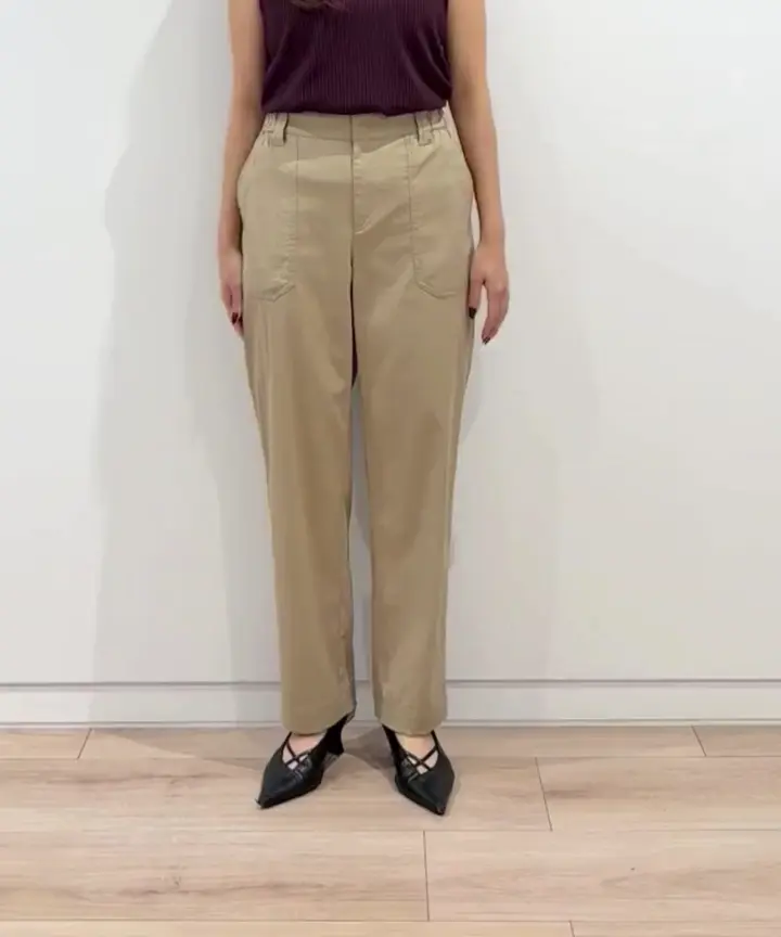 ハイストレッチベイカーパンツ(クロップド・半端丈パンツ) | GEORGES