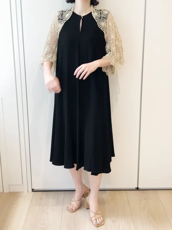 サークルラメレースボレロ(カーディガン) | Sybilla(シビラ)｜イトキン