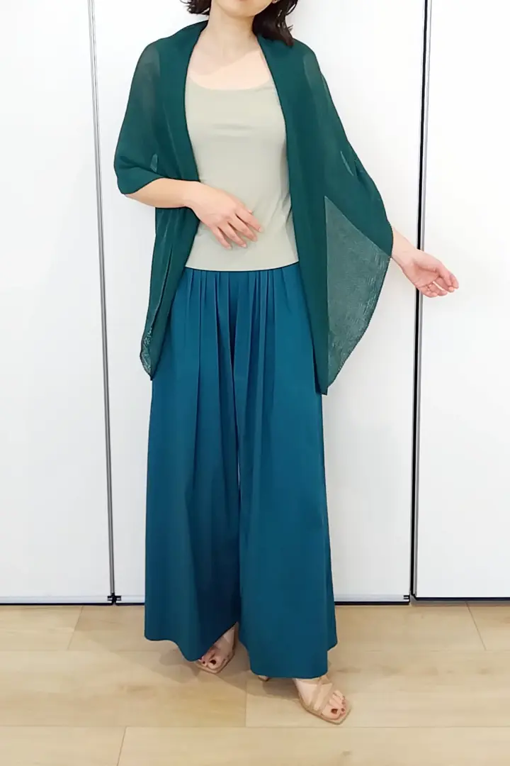 ペーパーヤーンドレープジレ(ベスト・ジレ) | Sybilla(シビラ