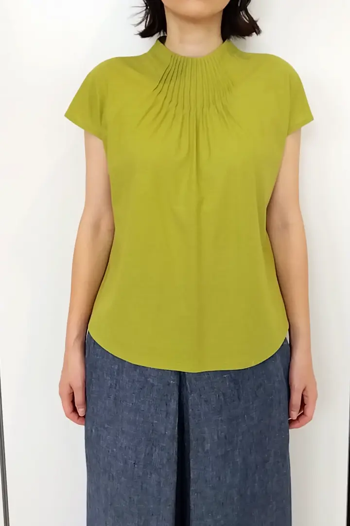 ピンタックカラーカットソー(カットソー・Tシャツ) | Sybilla(シビラ