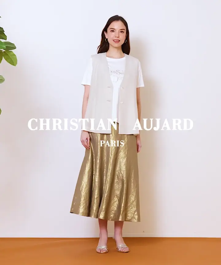 リネンライクカラミ ジレ(その他のジャケット・スーツ) | CHRISTIAN