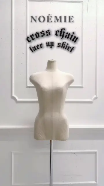 クロスチェーンレースアップスカパン（ショートパンツ｜黒・ピンク・青