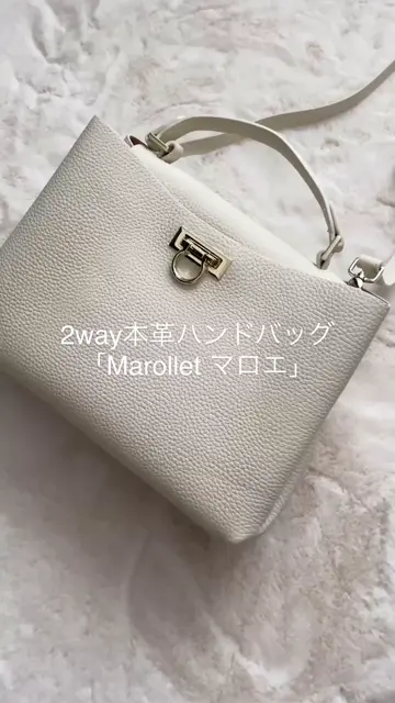 HAYNI 第3世代 改良版 Marollet マロエ グレージュ ハンドバッグ 11月中旬頃価格改定予定 Marollet マロエ【第3世代・改良版