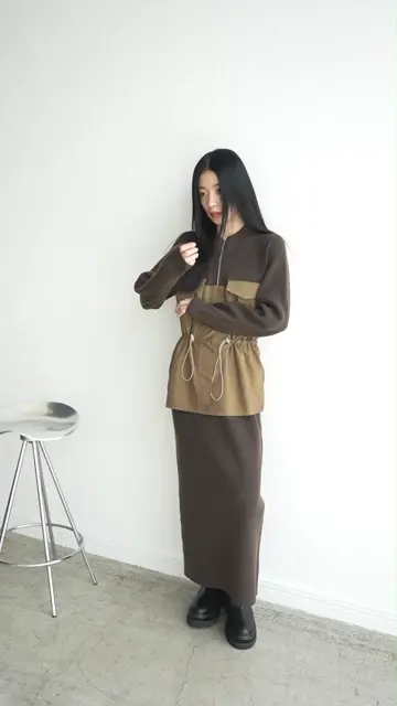 LADYMADE（レディメイド）｜ ワークポケットドッキングニット