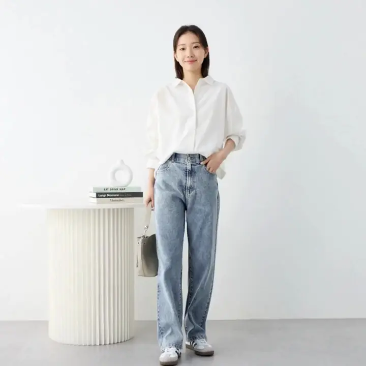 ストレッチ】隠しゴムで見た目すっきり楽ちんデニム - ベルーナ【公式】