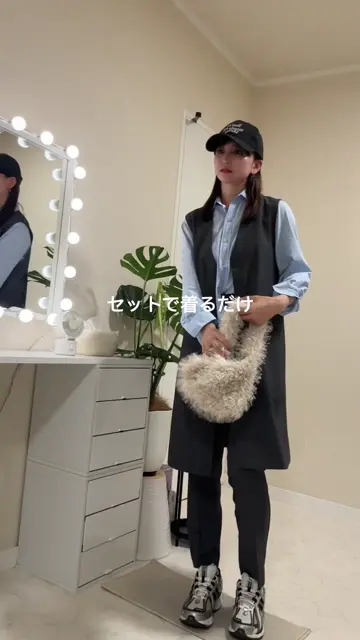 フーア♡ロングジレ　ベルト付き　美品 キレイ見え！ロングジレセットアップ - ベルーナ【公式】