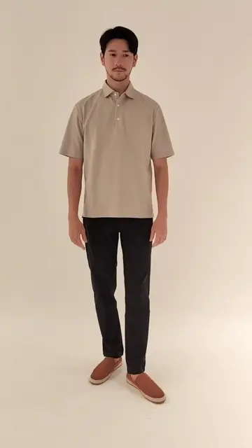ALBINI サーフニットポロ