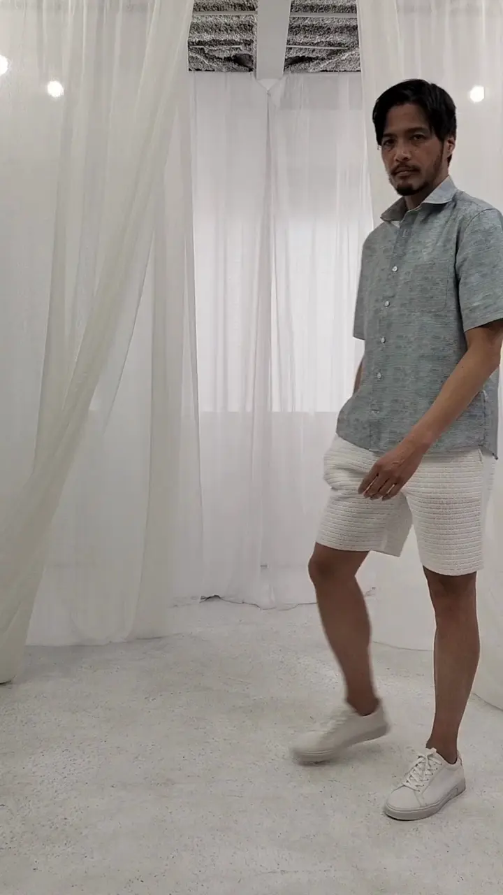 蝶々柄ショートパンツ