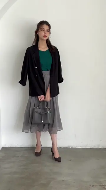 ウォッシャブルリネンライクダブルジャケット - 12Twelve Agenda