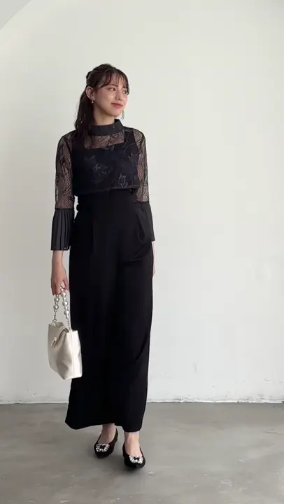 プチハイネック袖先プリーツボレロ - 12Twelve Agenda(トゥエルブ