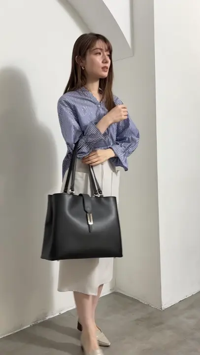 Mimi Special Collaboration】配色A4トートバッグ - 12Twelve Agenda