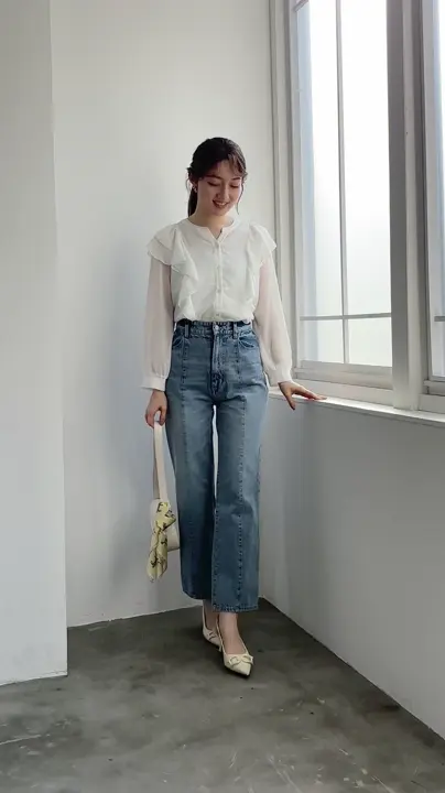 SALE】ステッチデザインストレートデニム - 12Twelve Agenda