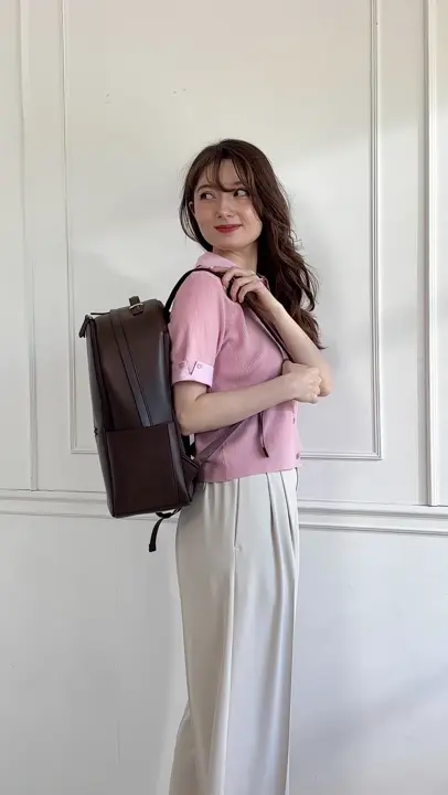 mimi Collaboration】軽量多収納リュック - 12Twelve Agenda
