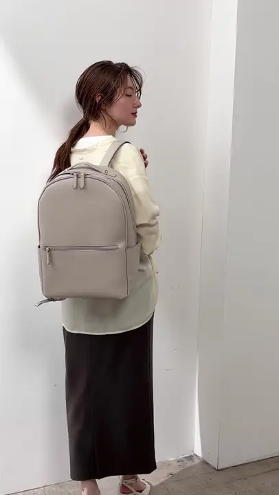 mimi Collaboration】軽量多収納リュック - 12Twelve Agenda