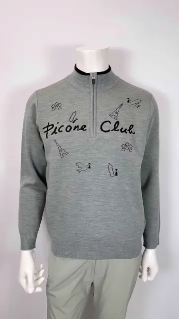 メンズ】ハーフジップハイネックニット|ピッコーネクラブ-アウトレット