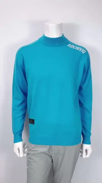 メンズ】カシミヤ100％肩ロゴニット|アルチビオ-アウトレット