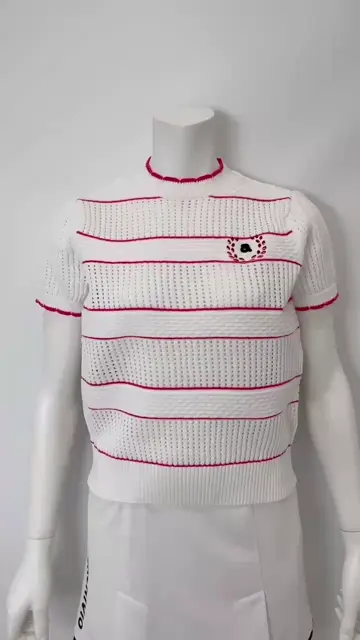 半袖メッシュニットプルオーバー|アルチビオ - ゴルフウェアや婦人服通販