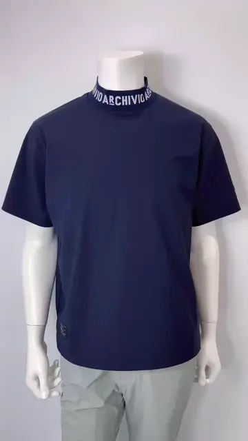 メンズ】ロゴネック半袖プルオーバー|アルチビオ - ゴルフウェアや婦人